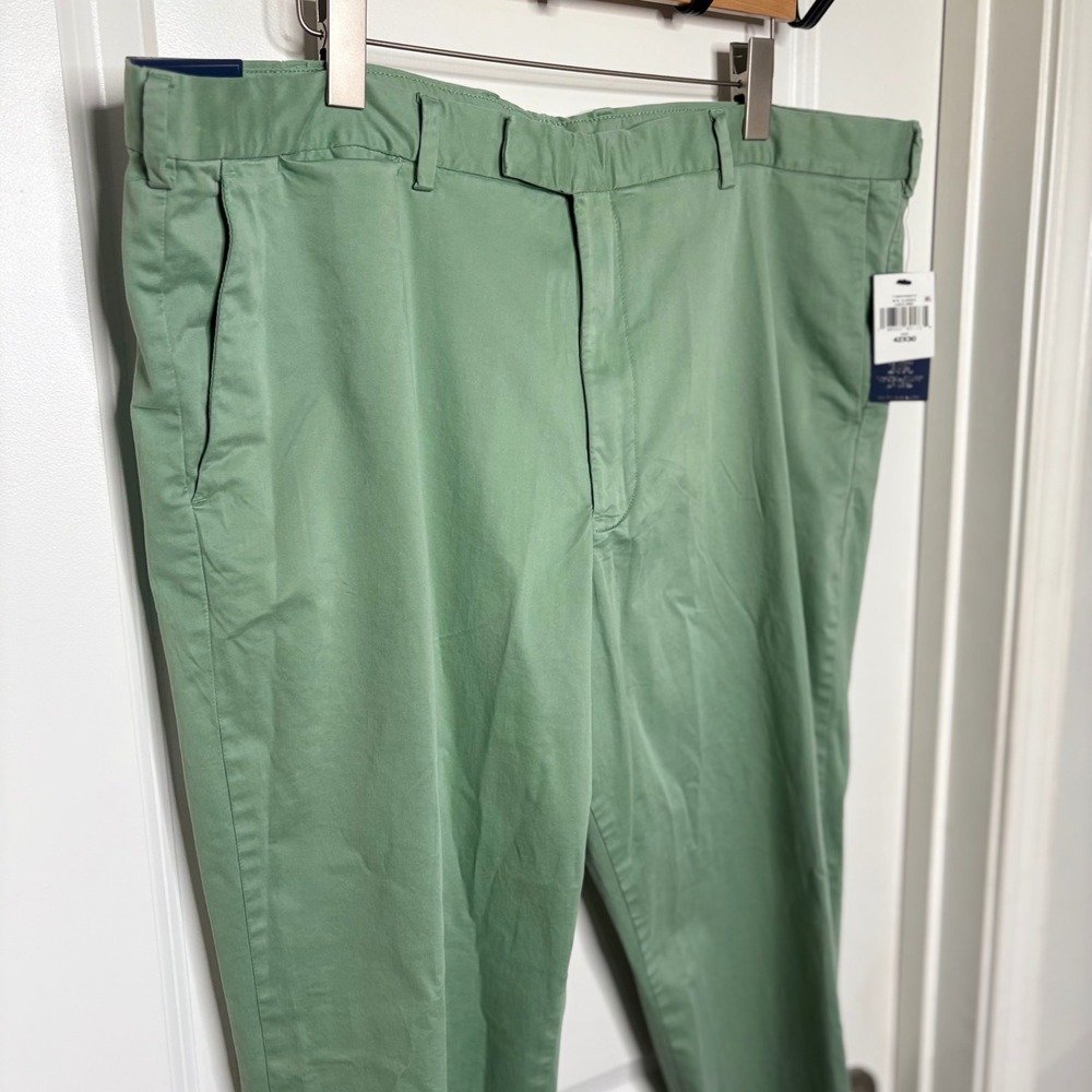 Polo Ralph Lauren Jarrett Pant Faded Mint Slim Fit Chino Mens 42x30 $198 NWT